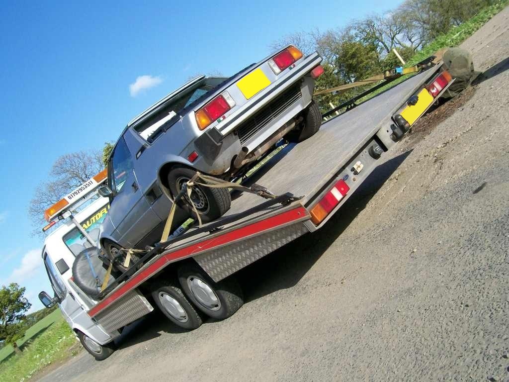 Fiat X1/9 on the Autoflit Transporter